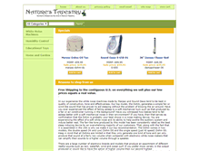 Tablet Screenshot of naturestapestry.com